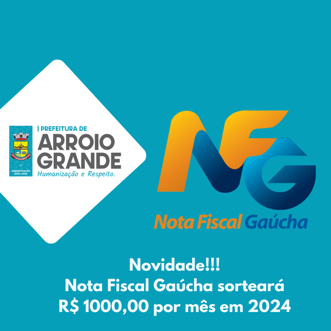 Novidade: Programa Nota Fiscal Gaúcha