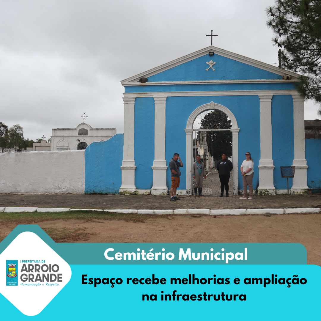 Reforma e ampliação no Cemitério Municipal